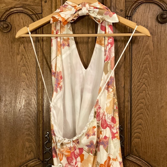 WAYF Cross Strap Halter Mini Dress - Picture 9 of 16